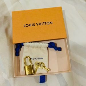 Authentic Louis Vuitton lock and keys